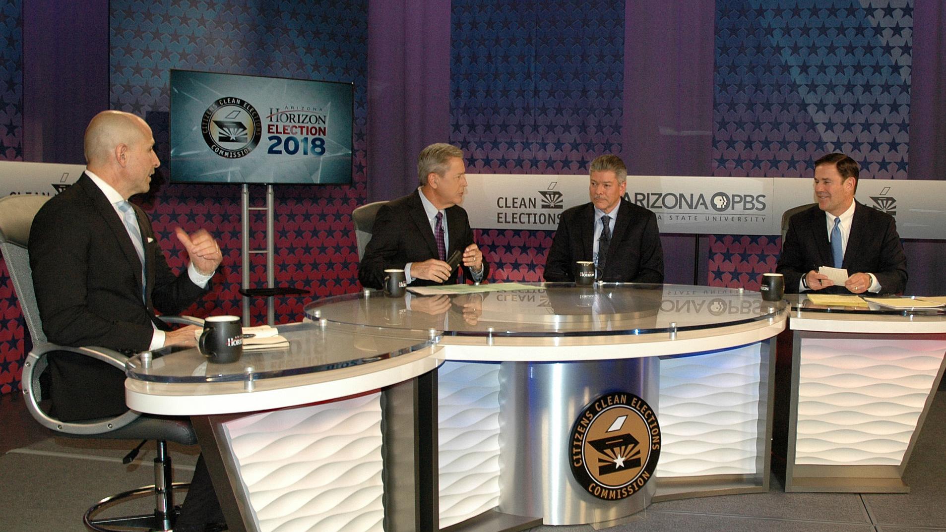 Candidates for Arizona governor debate education, border, economy issues